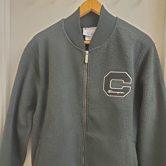 🤩New with tags champion sherpa sweater size men's medium - Picture 2 of 7
